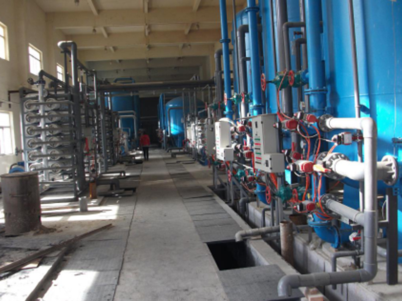 内蒙某材料有限公司锅炉补给水系统安装